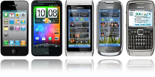 mobile phones