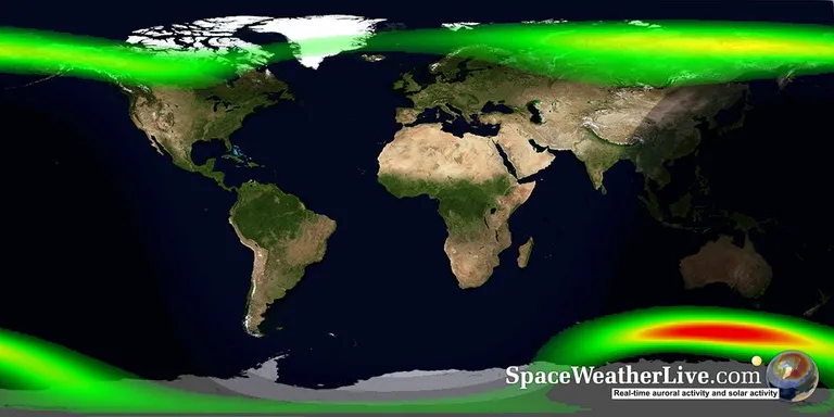 Oблacтí, дe зapaз мօжe cпօcтepíгaтиcя пօляpнe cяйвօ