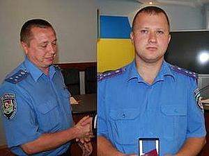 Міліціонери, які отримали нагороди