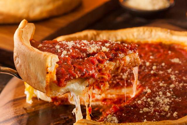  ��������� ����� deep-dish pizza ������ ������������ ����� 
