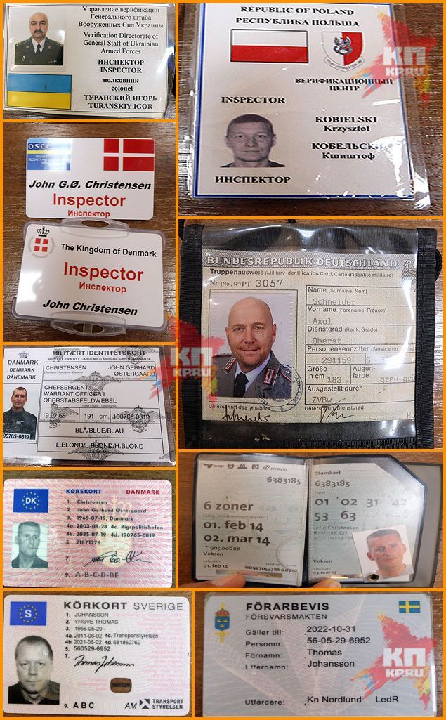 Сепаратисты показали документы заложников от ОБСЕ, говорить будут только с Россией [Фото]