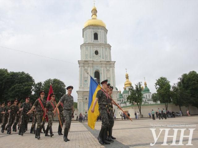 В Киеве отрепетировали инаугурацию президента [Фото]