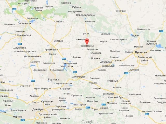 Украинские военные штурмуют Первомайск Луганской области, — батальон 