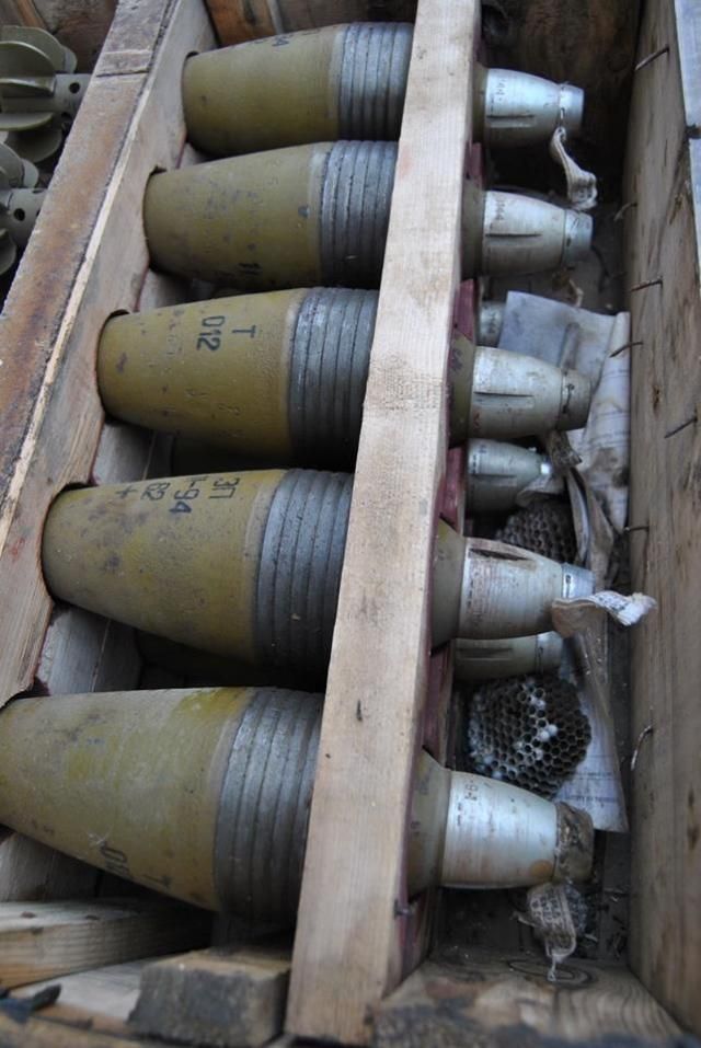 Боевики оставили в Лисичанске ракеты и множество [Фото]