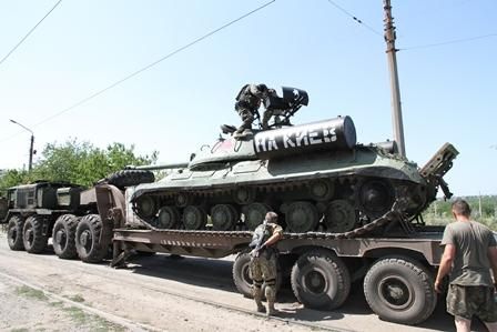 Украинские военные вернули танк — памятник Второй мировой войны [Фото]