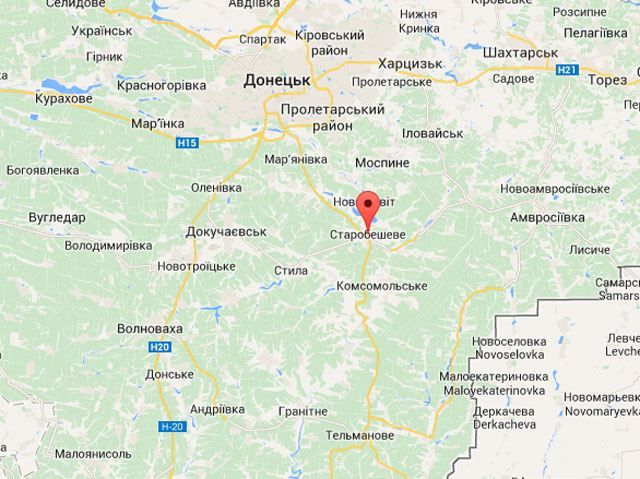 Террористы взяли Старобешево, громят больницу, — батальон 