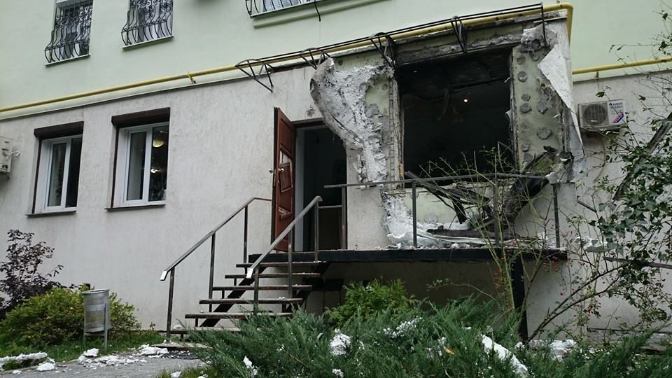 В Харькове совершили теракт в офисе волонтера [Фото]