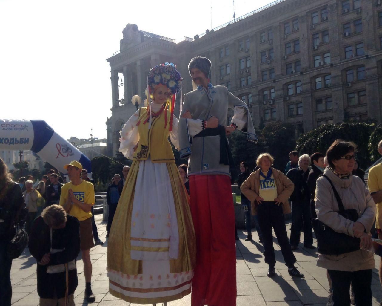 В Киеве прошло всеукраинское спортивно-массовое мероприятие 