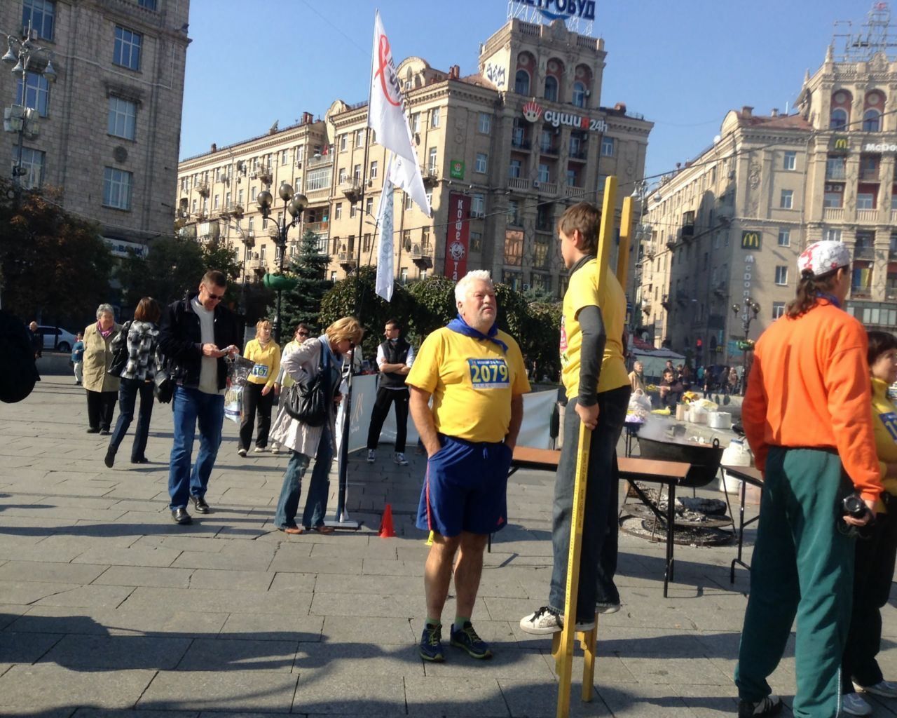 В Киеве прошло всеукраинское спортивно-массовое мероприятие 