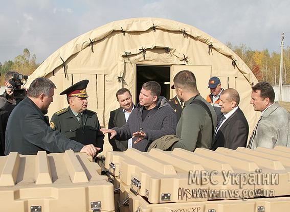 Для украинских силовиков могут закупить партию американских палаток , — МВД [Фото. Видео]