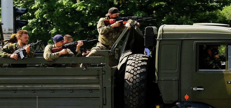 Трехсторонняя война на Донбассе