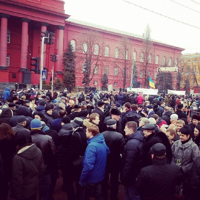 В Киеве продолжается Марш Солидарности: 