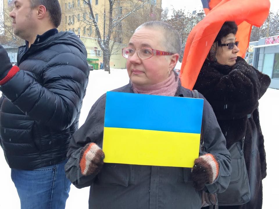 В Москве пикет против войны в Украине: есть задержанные