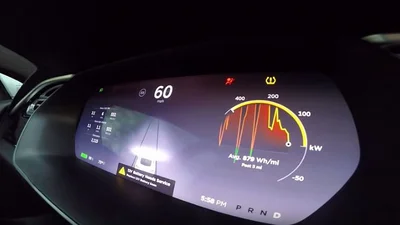 "Оголена" Tesla Model S розігналась до сотні за 2,2 секунди. Відео