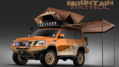 Nissan Patrol просится в горы