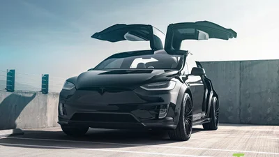 Tesla Model X с тюнингом выглядит как всадник апокалипсиса