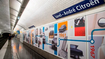 Citroën будет рекламироваться в метро