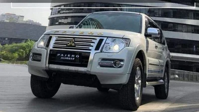 В сеть просочилось первое фото обновленного Mitsubishi Pajero 2019