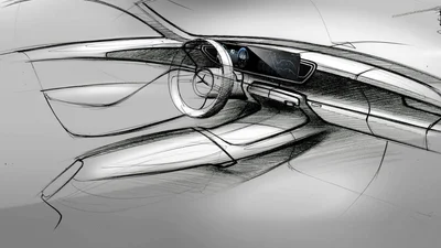 Роздивляємось інтер'єр нового Mercedes-Benz GLE
