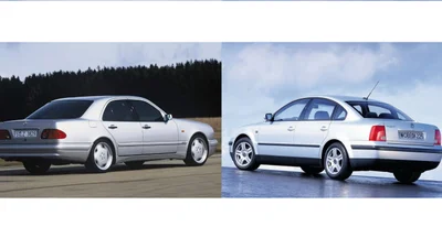 Mercedes Benz или Volkswagen Passat на еврономерах - кто лучше