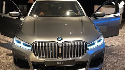Обновленный BMW 7 Серии сфотографировали перед премьерой
