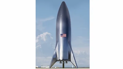 Ілон Маск показав міжпланетний лайнер Starship