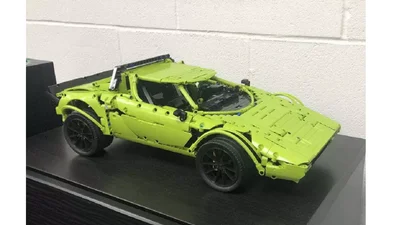 Удачная ошибка: из конструктора Lego Porsche 911 GT3 RS собрали Lancia Stratos