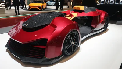 Engler F.F Superquad: словаки построили скоростной квадроцикл с мотором Lamborghini V10
