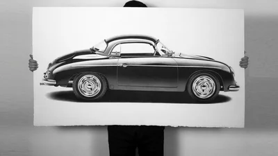 Впечатляющая коллекция фотореалистичных рисунков автомобилей Алессандро Палья