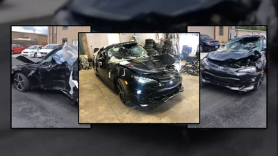 Відео: Toyota після катастрофічного ДТП їде своїм ходом
