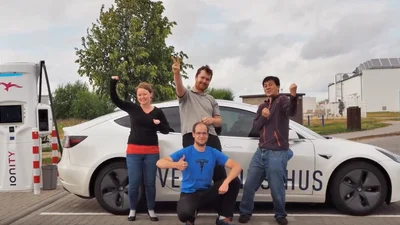 Новий рекорд на Tesla Model 3: 2781 км за добу