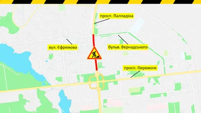 Проспект Палладина закроют на выходные