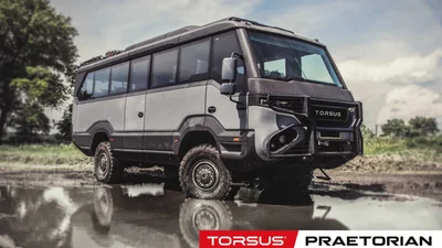 Torsus Praetorian: українці збудували маршрутку для бездоріжжя з квартирою всередині