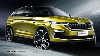 Skoda показала кросс-купе Kamiq GT