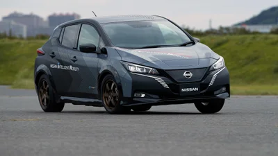 Nissan тестирует полноприводный электрокросовер