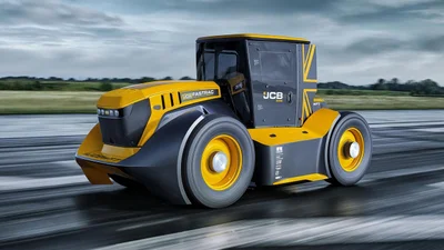 Трактор JCB Fastrac розігнався до 247,5 км/год