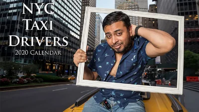 Таксисты Нью-Йорка снялись для календаря на 2020 год