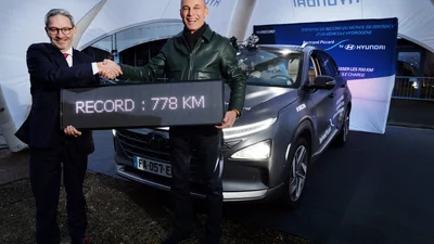 Электрокар Hyundai Nexo проехал на одном заряде 778 километров – больше, чем любой другой