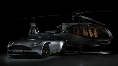 Aston Martin презентував фірмовий гелікоптер з інтер'єром суперкара
