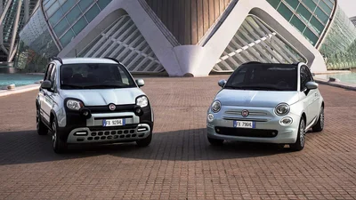 Fiat виводить на ринок гібридні модифікації 500 та усього сімейства Panda