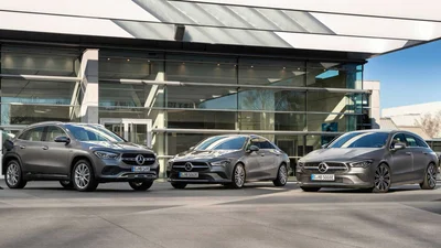 Mercedes представив електрифіковані GLA, CLA та A-Клас