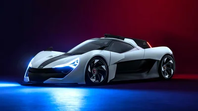 Британська марка Apex представила електричний суперкар з автопілотом
