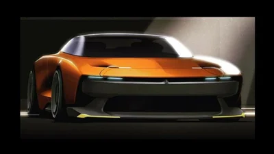 Шеф-дизайнер FCA поділився ескізом футуристичного спорткара Dodge з дивною деталлю
