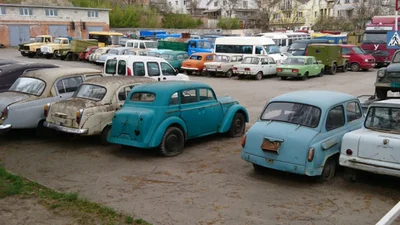 В Украине нашли кладбище старинных авто