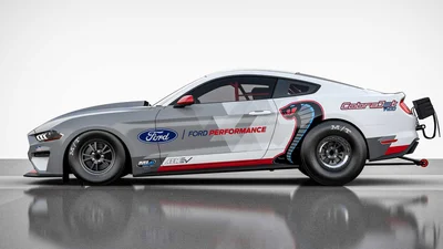 Ford показал на видео 1400-сильный электрокар Mustang Cobra Jet