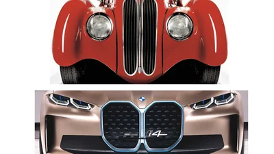87 років еволюції "ніздрів" BMW у фотографіях