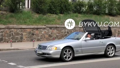 Украинского нардепа поймали на редкостном Mercedes-Benz SL