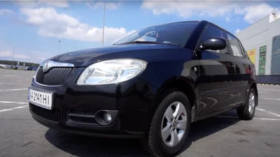За что Skoda Fabia любят таксисты: видео