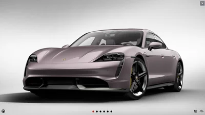Porsche теперь предлагает Taycan в розовом цвете