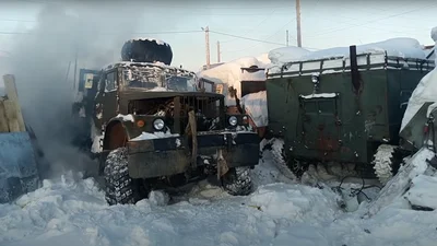 Відео: КрАЗ-255 ожив після багаторічної сплячки